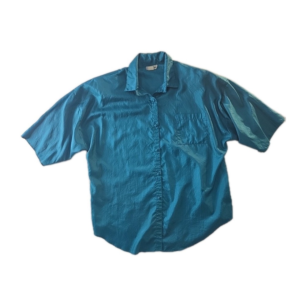 Vintage Teal Risa Ann Blouse - Size 22WP